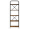 vidaXL Bookshelf Smoked oak 60 x 30 x 183 cm Engineered wood