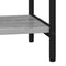 vidaXL Bookshelf Grey sonoma 60 x 30 x 183 cm Engineered wood