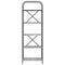 vidaXL Bookshelf Grey sonoma 60 x 30 x 183 cm Engineered wood
