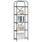 vidaXL Bookshelf Grey sonoma 60 x 30 x 183 cm Engineered wood