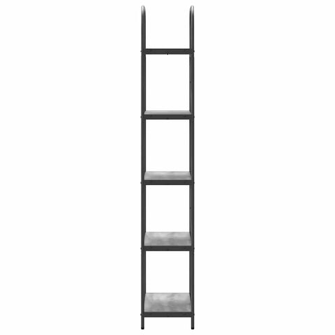 vidaXL Bookshelf Grey sonoma 60 x 30 x 183 cm Engineered wood