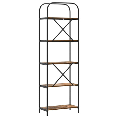 vidaXL Bookshelf Old wood 60 x 30 x 183 cm Engineered wood