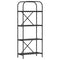 vidaXL Bookshelf Black oak 60 x 30 x 146 cm Engineered wood