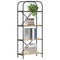 vidaXL Bookshelf Sonoma oak 60 x 30 x 146 cm Engineered wood