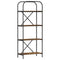 vidaXL Bookshelf Smoked oak 60 x 30 x 146 cm Engineered wood