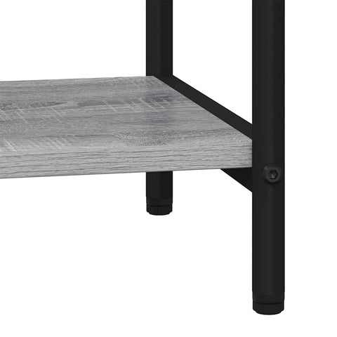 vidaXL Bookshelf Grey sonoma 60 x 30 x 146 cm Engineered wood