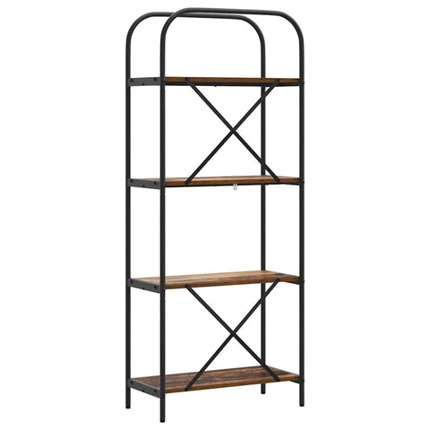 vidaXL Bookshelf Old wood 60 x 30 x 146 cm Engineered wood