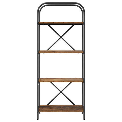 vidaXL Bookshelf Old wood 60 x 30 x 146 cm Engineered wood
