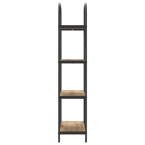 vidaXL Bookshelf Artisan oak 60 x 30 x 146 cm Engineered wood