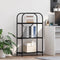 vidaXL Bookshelf Black oak 60 x 30 x 109 cm Engineered wood