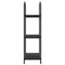 vidaXL Bookshelf Black oak 60 x 30 x 109 cm Engineered wood