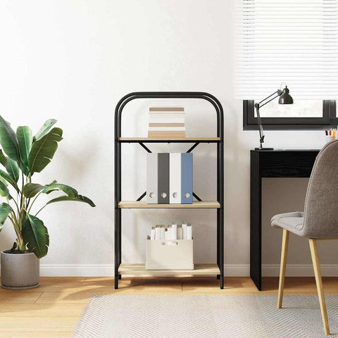 vidaXL Bookshelf Sonoma oak 60 x 30 x 109 cm Engineered wood