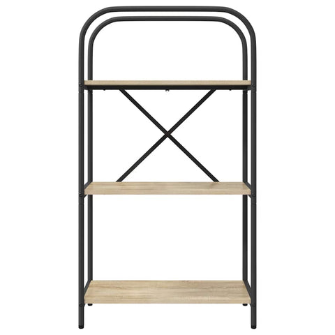vidaXL Bookshelf Sonoma oak 60 x 30 x 109 cm Engineered wood