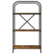 vidaXL Bookshelf Smoked oak 60 x 30 x 109 cm Engineered wood
