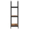 vidaXL Bookshelf Smoked oak 60 x 30 x 109 cm Engineered wood