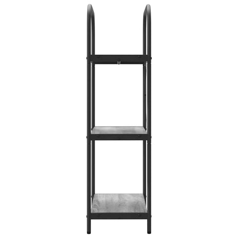 vidaXL Bookshelf Grey sonoma 60 x 30 x 109 cm Engineered wood