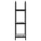 vidaXL Bookshelf Grey sonoma 60 x 30 x 109 cm Engineered wood