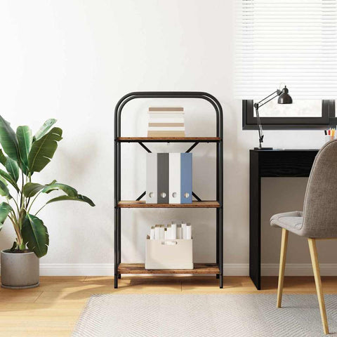 vidaXL Bookshelf Old wood 60 x 30 x 109 cm Engineered wood