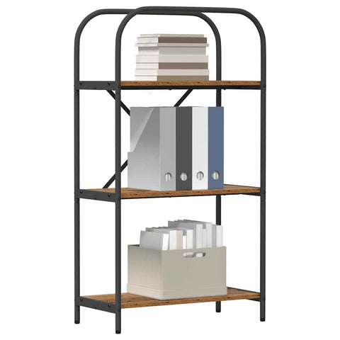 vidaXL Bookshelf Old wood 60 x 30 x 109 cm Engineered wood