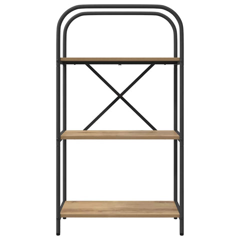 vidaXL Bookshelf Artisan oak 60 x 30 x 109 cm Engineered wood