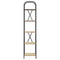 vidaXL Bookshelf Sonoma oak 40 x 30 x 183 cm Engineered wood