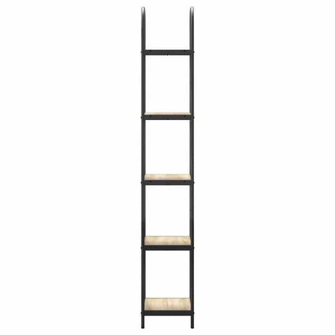 vidaXL Bookshelf Sonoma oak 40 x 30 x 183 cm Engineered wood