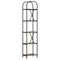 vidaXL Bookshelf Smoked oak 40 x 30 x 183 cm Engineered wood