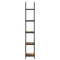 vidaXL Bookshelf Smoked oak 40 x 30 x 183 cm Engineered wood