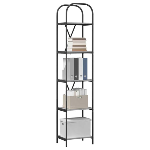 vidaXL Bookshelf Grey sonoma 40 x 30 x 183 cm Engineered wood