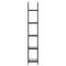 vidaXL Bookshelf Grey sonoma 40 x 30 x 183 cm Engineered wood