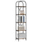 vidaXL Bookshelf Old wood 40 x 30 x 183 cm Engineered wood