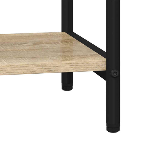 vidaXL Bookshelf Sonoma oak 40 x 30 x 146 cm Engineered wood