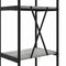 vidaXL Bookshelf Grey sonoma 40 x 30 x 146 cm Engineered wood