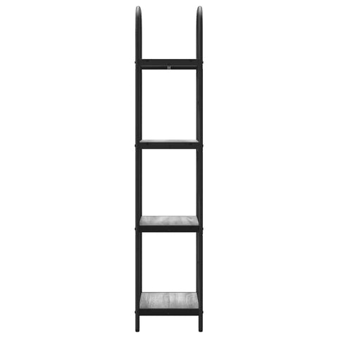 vidaXL Bookshelf Grey sonoma 40 x 30 x 146 cm Engineered wood