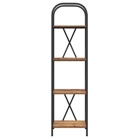 vidaXL Bookshelf Old wood 40 x 30 x 146 cm Engineered wood