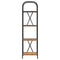 vidaXL Bookshelf Old wood 40 x 30 x 146 cm Engineered wood