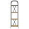 vidaXL Bookshelf Artisan oak 40 x 30 x 146 cm Engineered wood