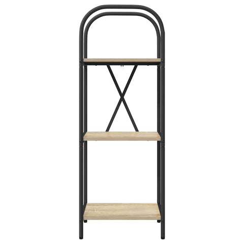 vidaXL Bookshelf Sonoma oak 40 x 30 x 109 cm Engineered wood