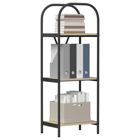 vidaXL Bookshelf Sonoma oak 40 x 30 x 109 cm Engineered wood