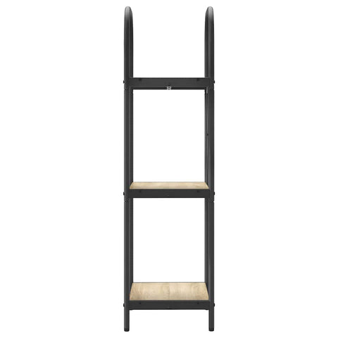 vidaXL Bookshelf Sonoma oak 40 x 30 x 109 cm Engineered wood