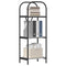vidaXL Bookshelf Grey sonoma 40 x 30 x 109 cm Engineered wood