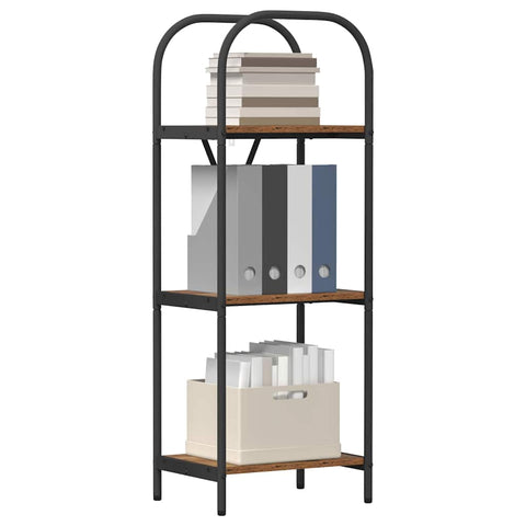vidaXL Bookshelf Old wood 40 x 30 x 109 cm Engineered wood