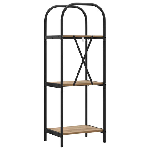 vidaXL Bookshelf Artisan oak 40 x 30 x 109 cm Engineered wood