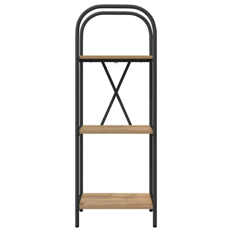 vidaXL Bookshelf Artisan oak 40 x 30 x 109 cm Engineered wood