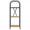 vidaXL Bookshelf Artisan oak 40 x 30 x 109 cm Engineered wood