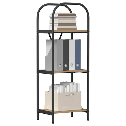 vidaXL Bookshelf Artisan oak 40 x 30 x 109 cm Engineered wood