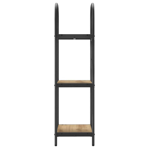 vidaXL Bookshelf Artisan oak 40 x 30 x 109 cm Engineered wood