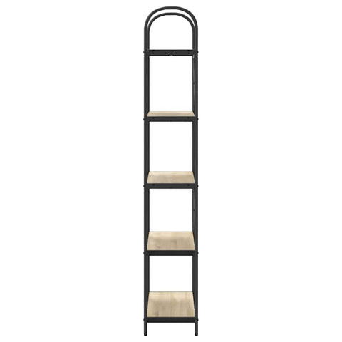vidaXL Bookshelf Sonoma oak 80 x 30 x 183 cm Engineered wood