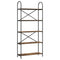 vidaXL Bookshelf Smoked oak 80 x 30 x 183 cm Engineered wood