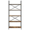 vidaXL Bookshelf Smoked oak 80 x 30 x 183 cm Engineered wood